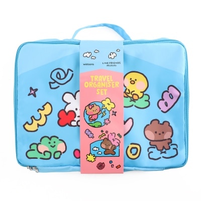 WATSONS Line Friends Minini Travel Organiser Set 5s
