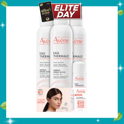 AVÈNE Thermal Spring Water Packset consists Thermal Spring Water 300ml x 3s + 50ml x 1s image