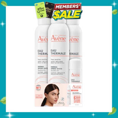 AVÈNE Thermal Spring Water Packset consists Thermal Spring Water 300ml x 3s + 50ml x 1s image