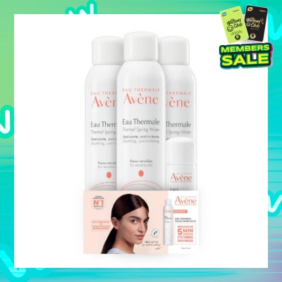 EAU THERMALE AVENE Thermal Spring Water Packset consists Thermal Spring Water 300ml x 3s + 50ml x 1s