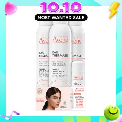 AVÈNE Thermal Spring Water Packset consists Thermal Spring Water 300ml x 3s + 50ml x 1s image