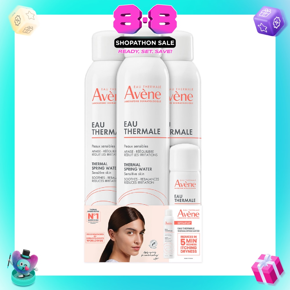 Thermal Spring Water Packset consists Thermal Spring Water 300ml x 3s + 50ml x 1s