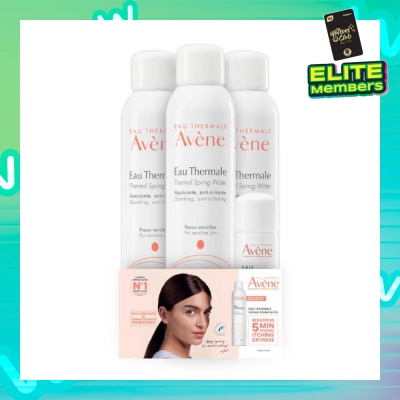 EAU THERMALE AVENE Thermal Spring Water Packset consists Thermal Spring Water 300ml x 3s + 50ml x 1s