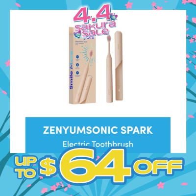 ZENYUM Sonic™ Spark Electric Toothbrush Cream 1s