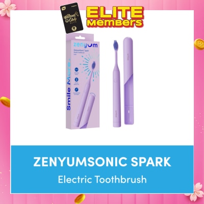 ZENYUM Sonic™ Spark Electric Toothbrush Lilac 1s