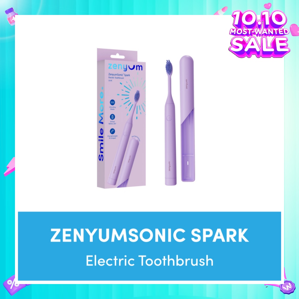 Sonic™ Spark Electric Toothbrush Lilac 1s
