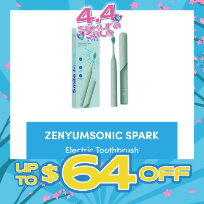 ZENYUM Sonic™ Spark Electric Toothbrush Sage 1s