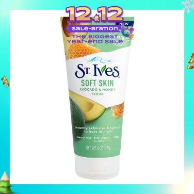 ST IVES ST IVES Soft Skin Avocado & Honey Facial Scrub 6oz
