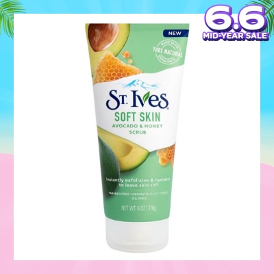 ST IVES ST IVES Soft Skin Avocado & Honey Facial Scrub 6oz