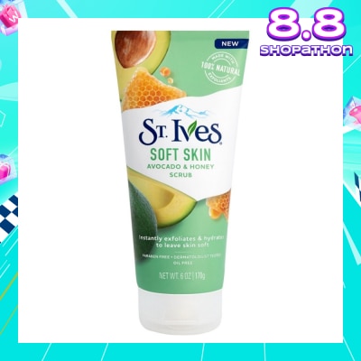 ST IVES ST IVES Soft Skin Avocado & Honey Facial Scrub 6oz