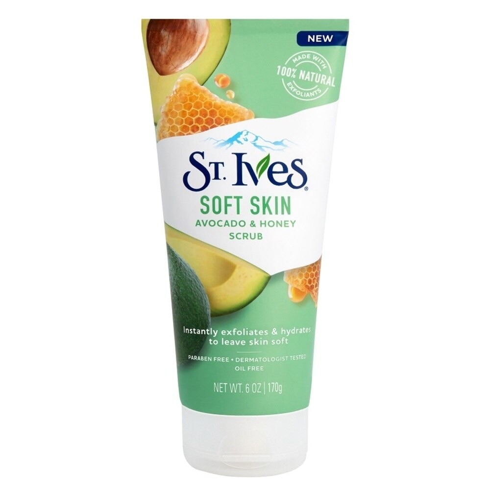 ST IVES Soft Skin Avocado & Honey Facial Scrub 6oz