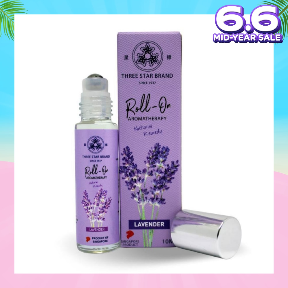 Lavender Scented Aroma Medicated Oil (Reduce Stress, Relieves Pain, Alleviate Insomnia, Calms Agitation) 10ml