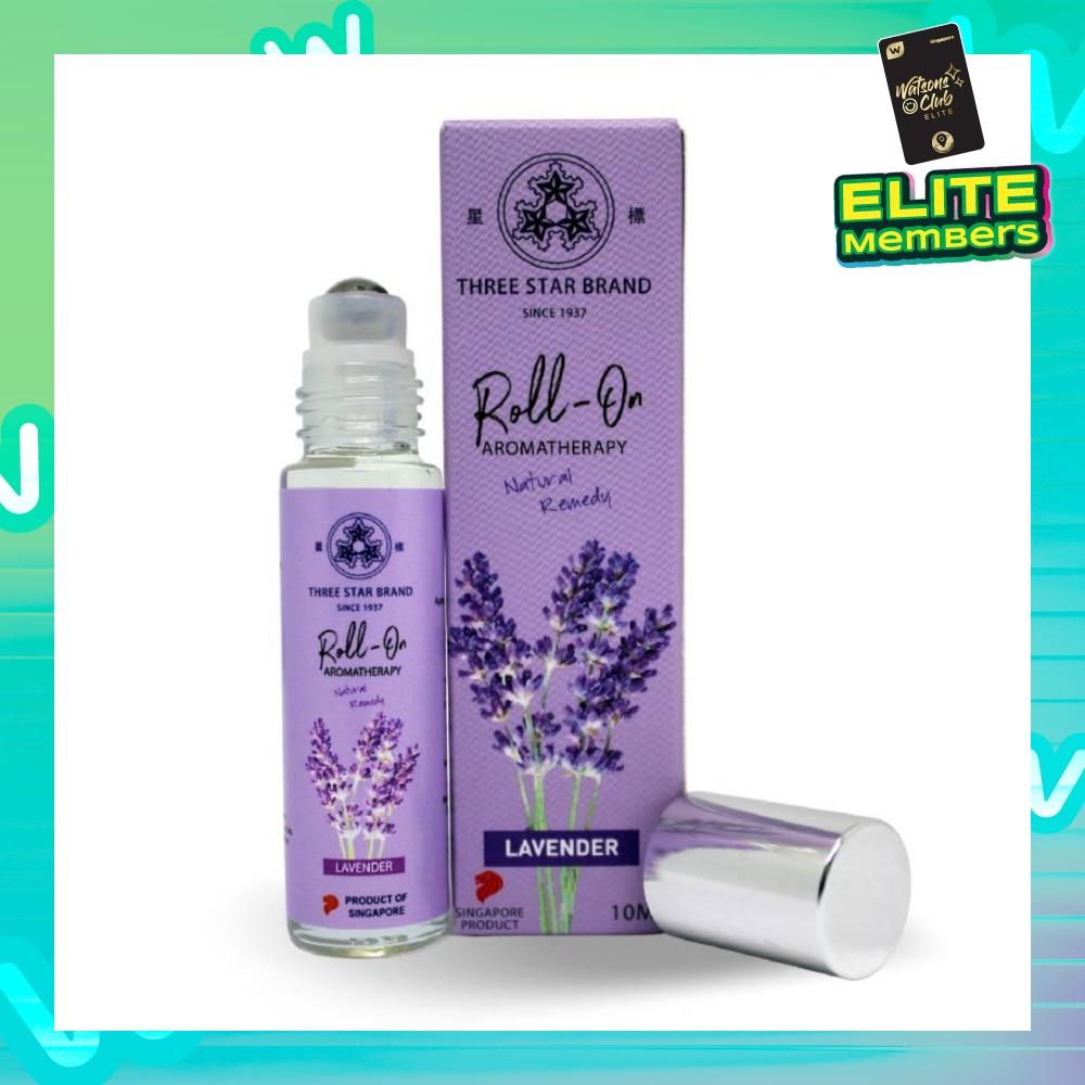 Lavender Scented Aroma Medicated Oil (Reduce Stress, Relieves Pain, Alleviate Insomnia, Calms Agitation) 10ml