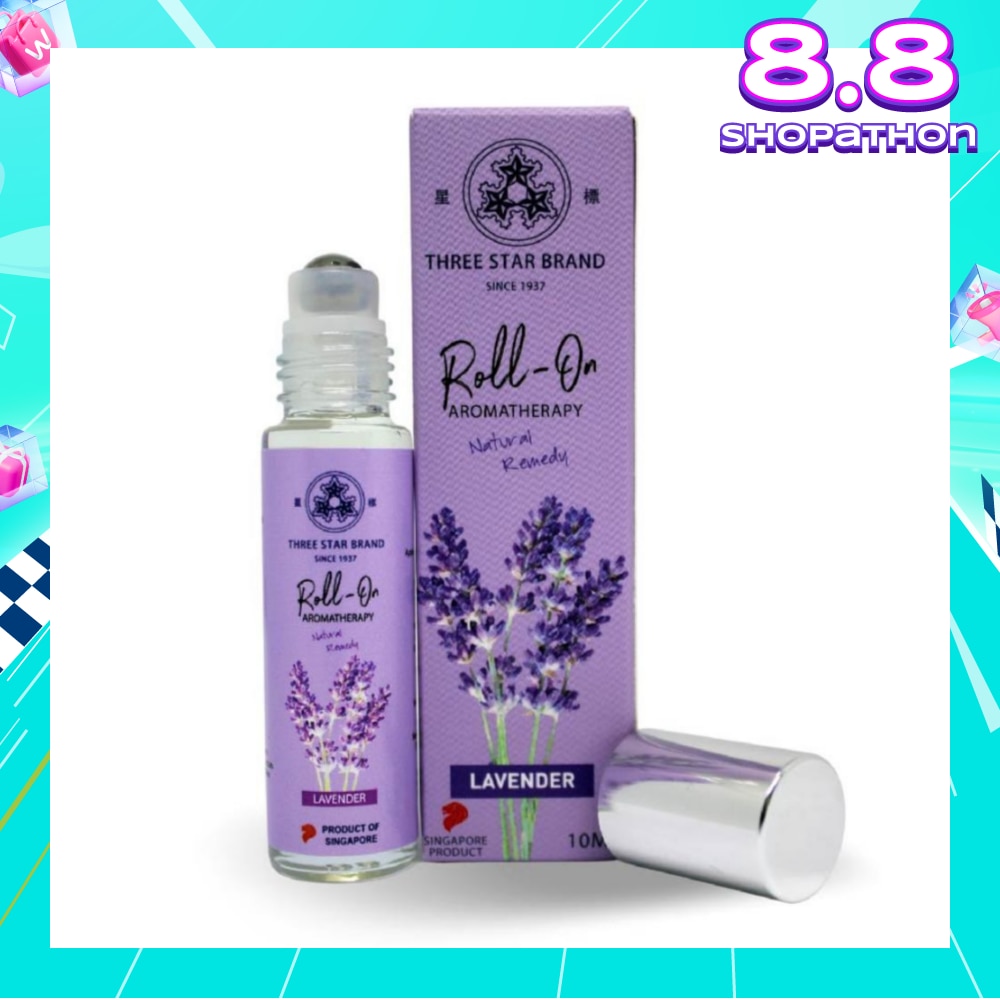Lavender Scented Aroma Medicated Oil (Reduce Stress, Relieves Pain, Alleviate Insomnia, Calms Agitation) 10ml