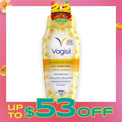 VAGISIL® Scentsitive Scents Daily Intimate Wash White Jasmine 354ml