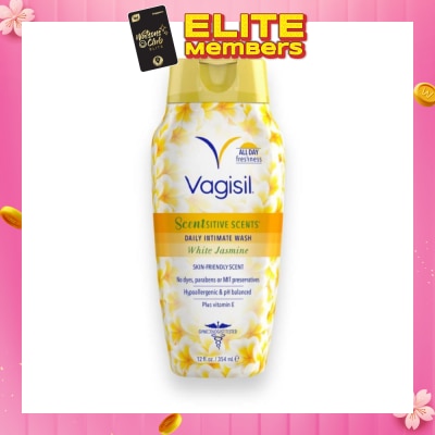 VAGISIL® Scentsitive Scents Daily Intimate Wash White Jasmine 354ml