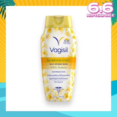 VAGISIL® Scentsitive Scents Daily Intimate Wash White Jasmine 354ml