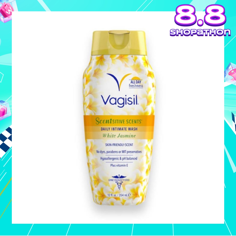 Scentsitive Scents Daily Intimate Wash White Jasmine 354ml