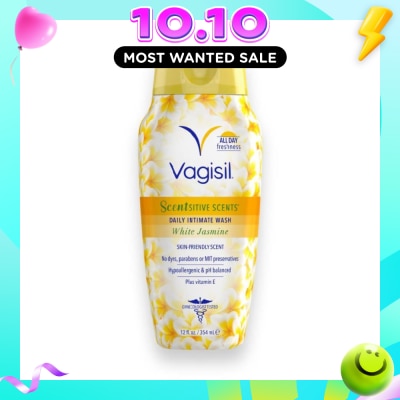 VAGISIL® Scentsitive Scents Daily Intimate Wash White Jasmine 354ml image