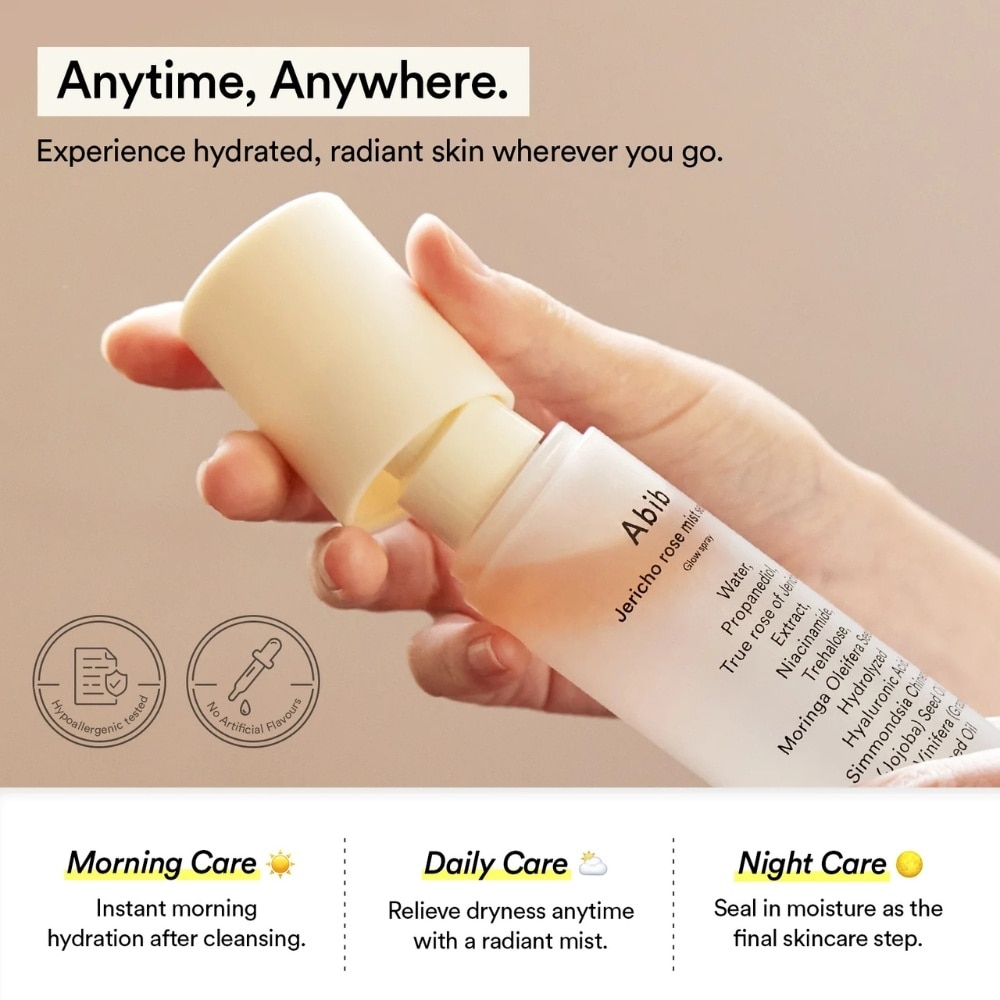 Jericho Rose Mist Serum Glow Spray 100ml