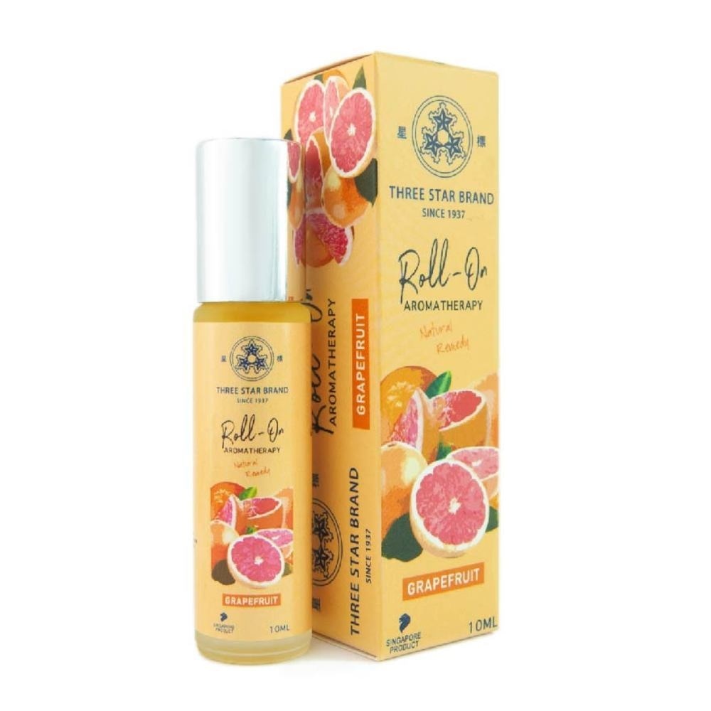 Grapefruit Scented Aroma Medicated Oil (Mood Energiser, Relieves Aches, Boosts Circulation, Eases Inflammation) 10ml