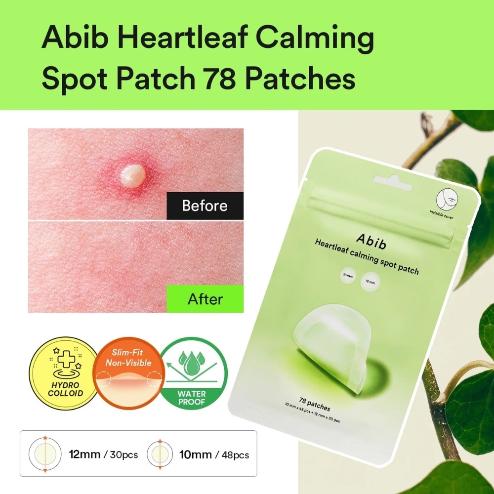 Heartleaf Calming Spot Pimple Patch 78s