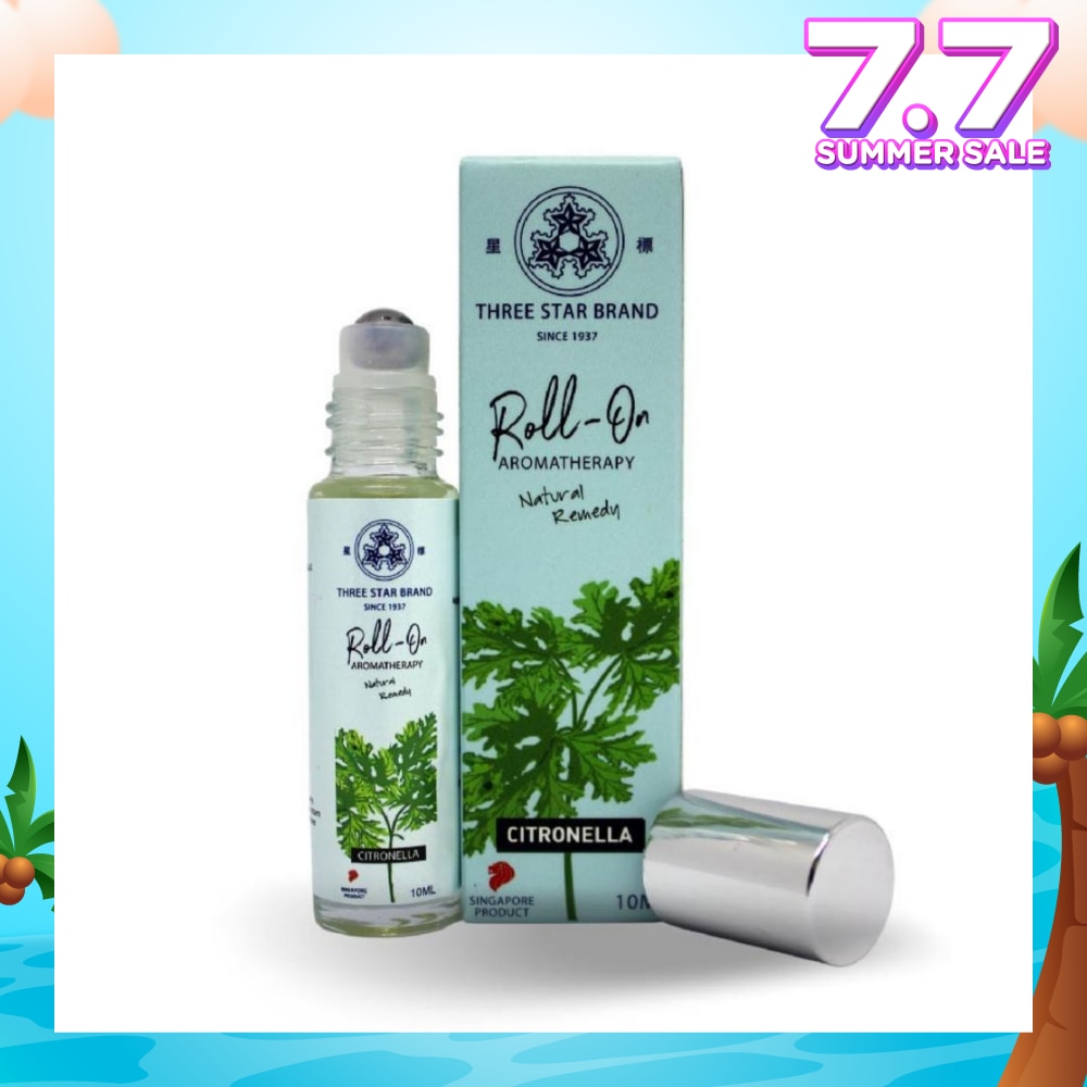 Citronella Scented Aroma Medicated Oil (Repels Insects, Calms Anxiety, Relieves Spasms, Eases Infection) 10ml