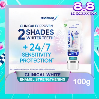 SENSODYNE Clinical White Enamel Strengthening 100g