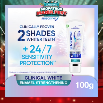 SENSODYNE - Clinical White Enamel Strengthening 100g