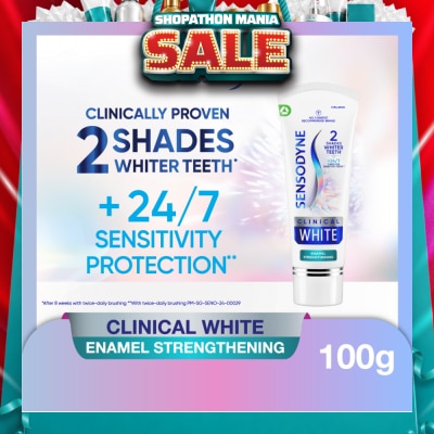 SENSODYNE - Clinical White Enamel Strengthening 100g