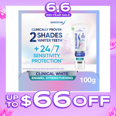 SENSODYNE - Clinical White Enamel Strengthening 100g