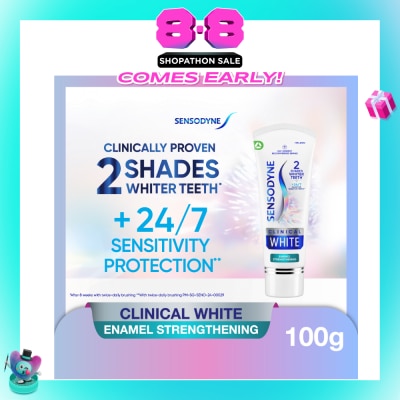 SENSODYNE - Clinical White Enamel Strengthening 100g