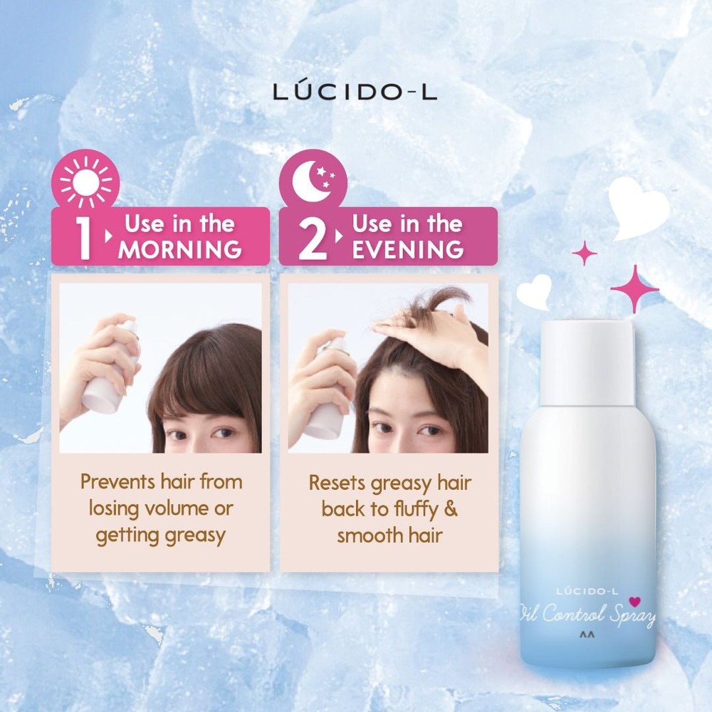 LUCIDO-L Oil Control Spray Icy Cool 70g