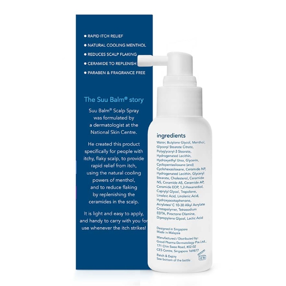 Rapid Itch Relief Scalp Spray Moisturiser 40ml