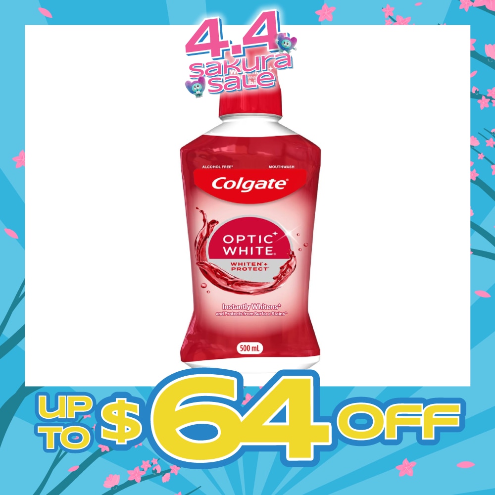 Optic White Mouthwash 500ml