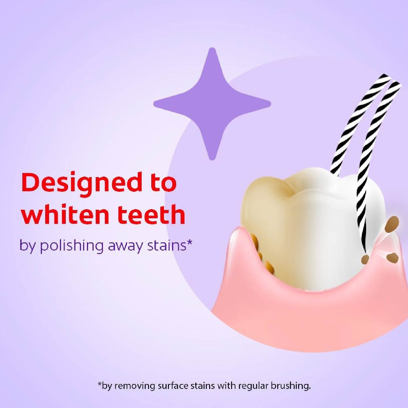 Optic White Purple Toothbrush 2s