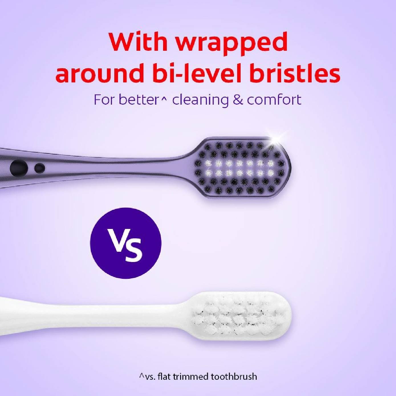 Optic White Purple Toothbrush 2s