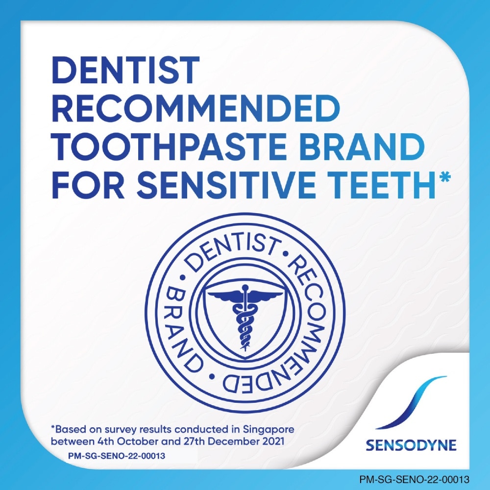 Sensitive Teeth Oral Care Toothpaste Deep Repair & Protect Extra Fresh Twin Pack 2s x 100g