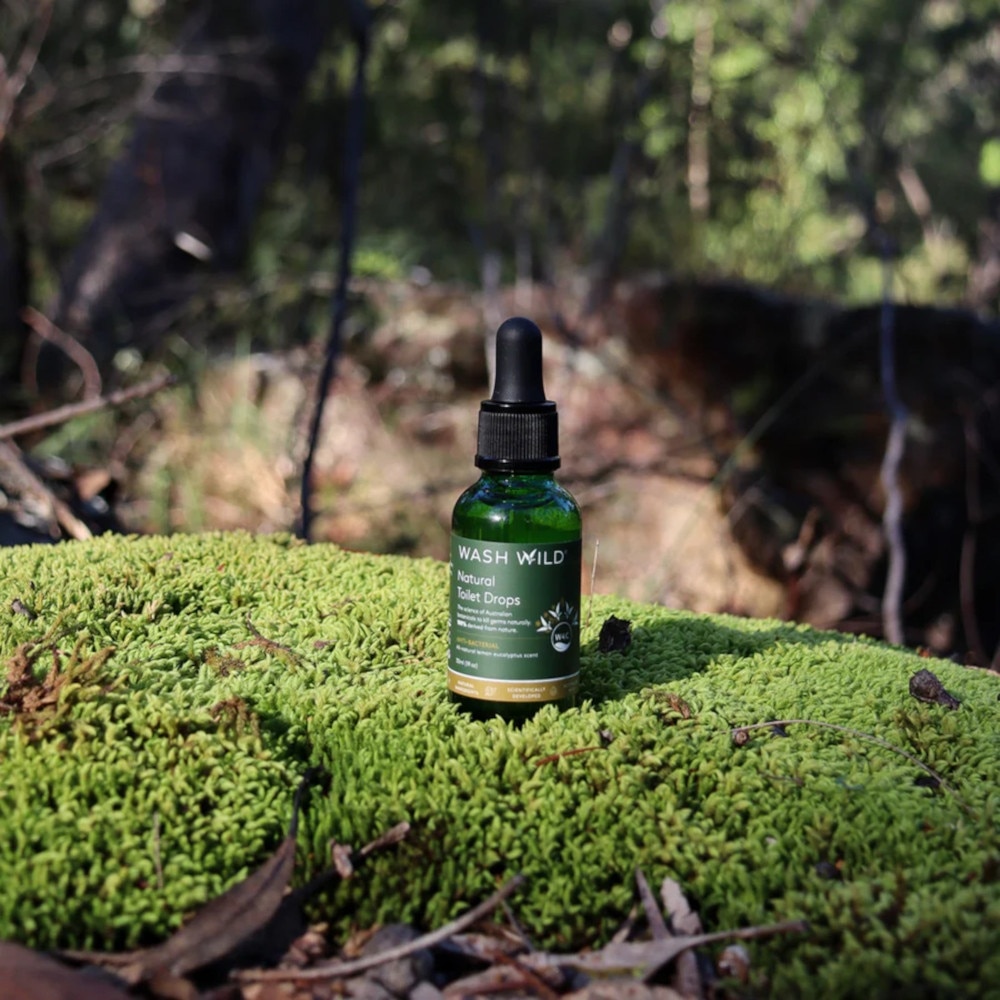 Anti-Bacterial (All Natural Lemon Eucalyptus Scent ) Natural Toilet Drops 30ml