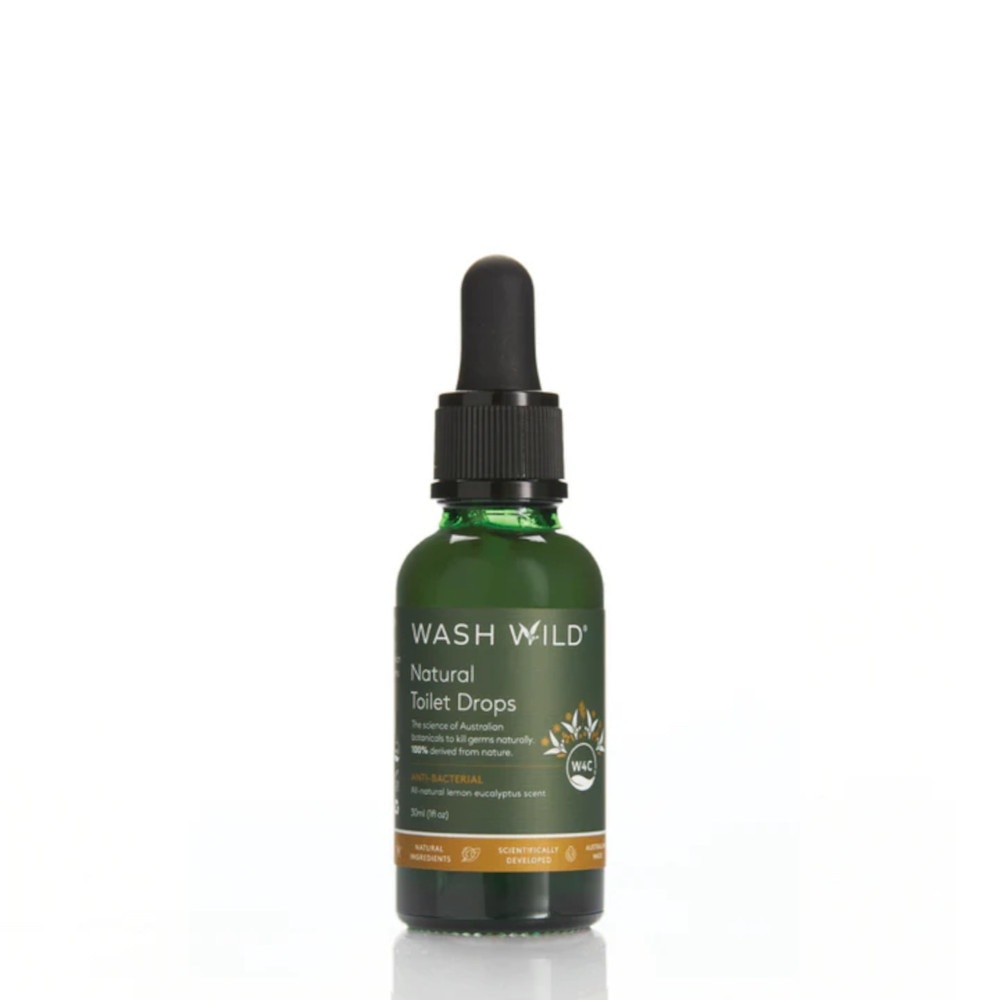 Anti-Bacterial (All Natural Lemon Eucalyptus Scent ) Natural Toilet Drops 30ml