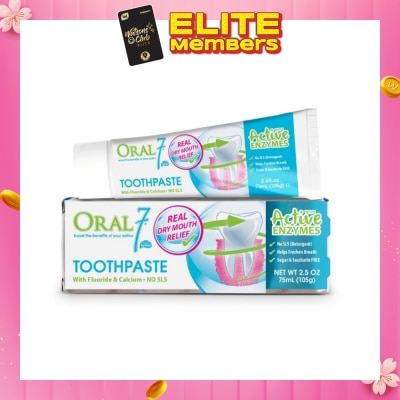 ORAL 7 Moisturising Toothpaste 75ml