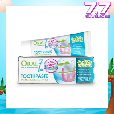 ORAL 7 Moisturising Toothpaste 75ml