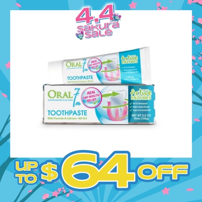 ORAL 7 - Moisturising Toothpaste 75ml