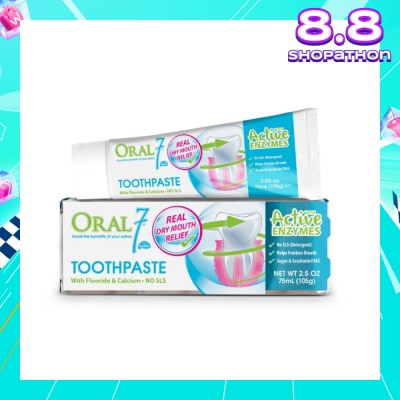 ORAL 7 Moisturising Toothpaste 75ml