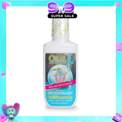 ORAL 7 - Moisturising Mouthwash 250ml image