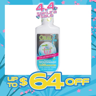 ORAL 7 - Oral7 Moisturising Mouthwash 250ml