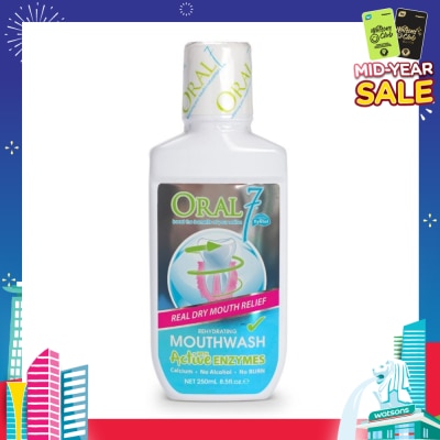 ORAL 7 Oral7 Moisturising Mouthwash 250ml