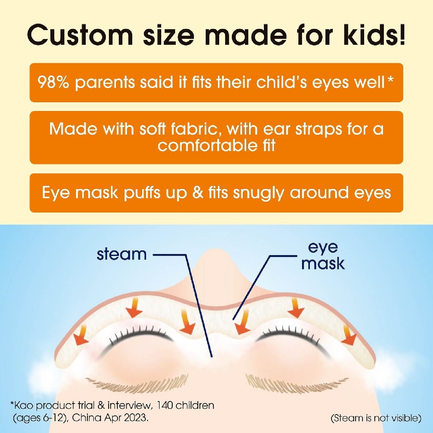 Kids Steam Eye Mask Apple Berry 5s