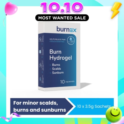 BURNEX Burn Hydrogel 3.5g x 10s image