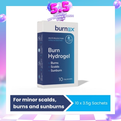 BURNEX - Burn Hydrogel 3.5g x 10s